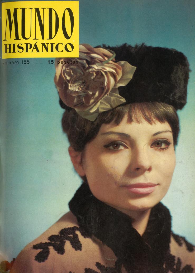 MUNDO HISPANICO magazine side cover Issue 158  May 1961